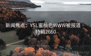 新闻焦点：YSL蜜桃色WWW被报道 · 特辑2660